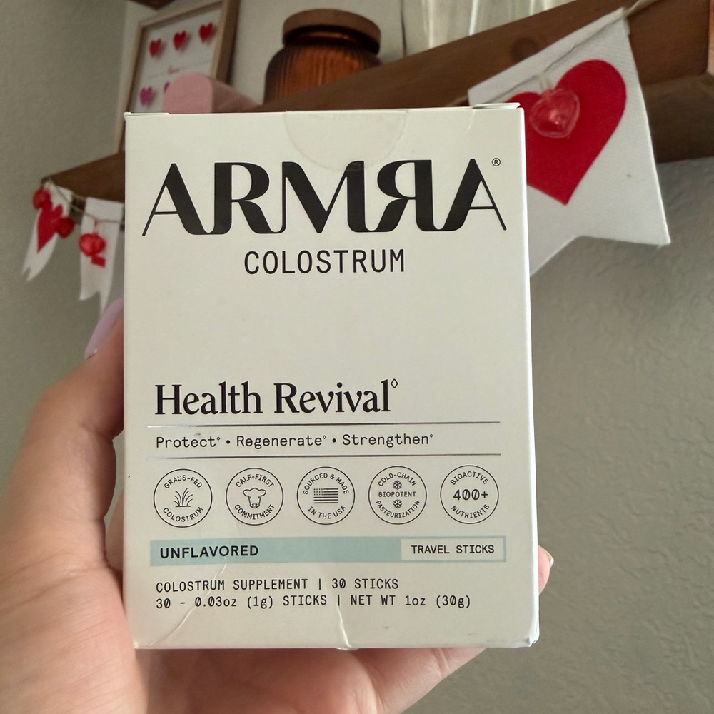 ARMRA Colostrum Health Revival Unflavored Hair Treatment